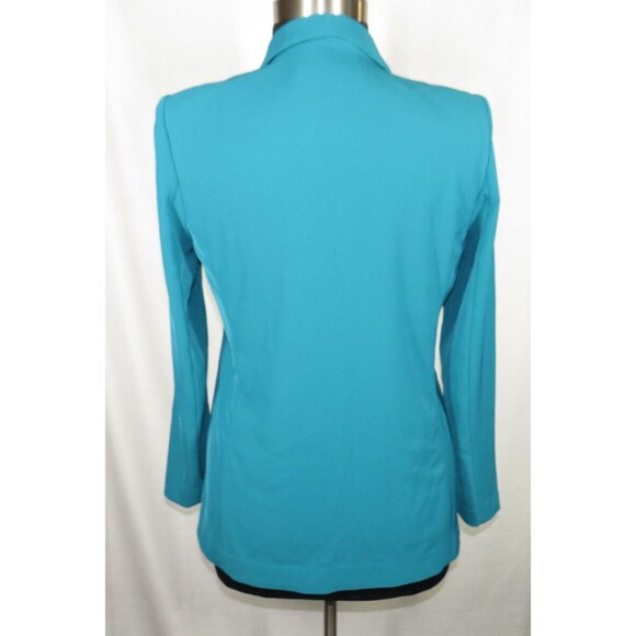 Calvin Klein Women's Teal Open Front Blazer Size Petite Large - Picture 9 of 11